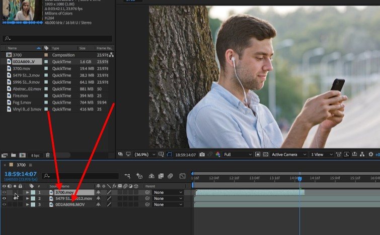 Маски в After Effects