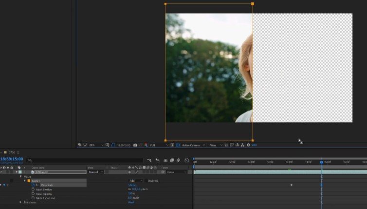 Маски в After Effects