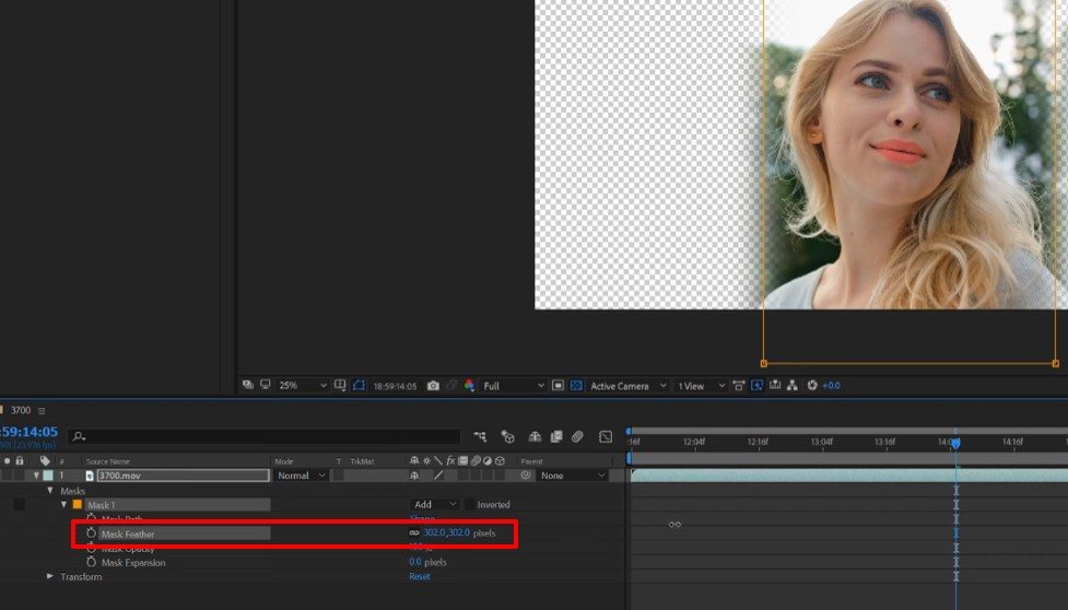 Маски в After Effects