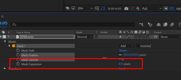 Маски в After Effects