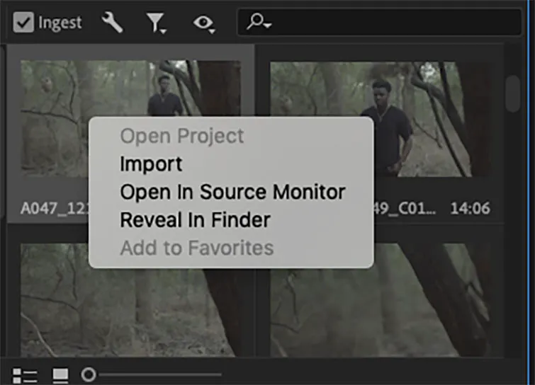 Прокси в Premiere Pro
