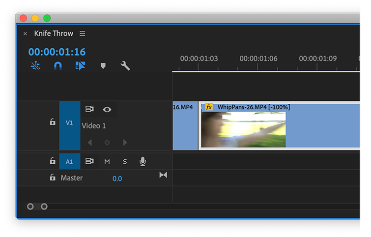 Как ускорить или сделать видео обратным с помощью Adobe Premiere